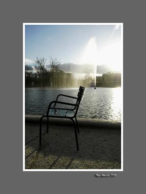 The pond in Jardins des Tuileries