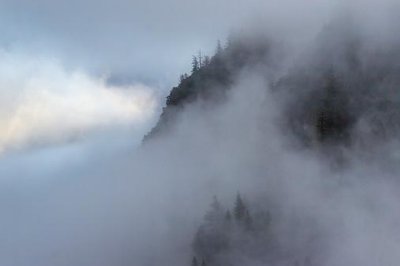 Fog-filled Yosemite Valley 22841