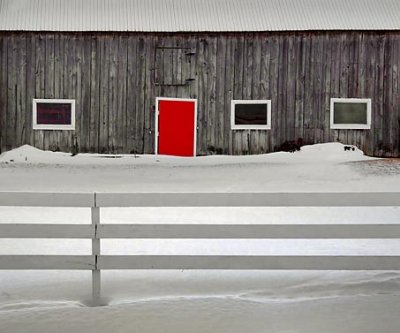 Red Barn Door 20100222