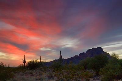 Red Mountain Sunset 28238
