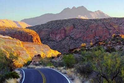 Apache Trail At Sunrise 20060210