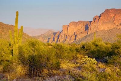 Bulldog Cliffs Near Sunset