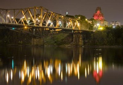 Alexandra Bridge At Night