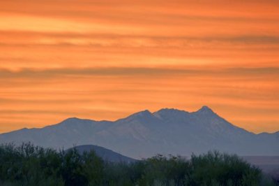 Mount Wrightson Sunrise 20071216