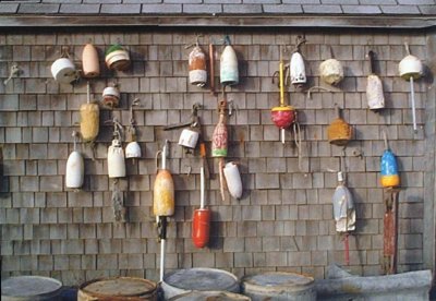 BUOYS,  YORK HARBOR, ME