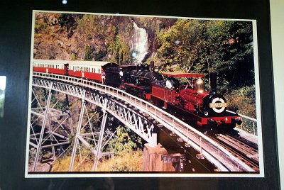 Kuranda - 025 Railway Museum photo Bridge at Stoney Creek Falls (per Sidders).JPG
