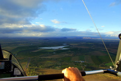 Tablelands - 60 Microlight above Jaques Plantation Mareeba 5.JPG