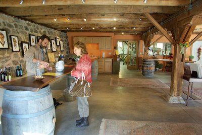 5 Wine Tasting anticipation - Oct 2007.JPG
