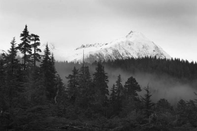 b and w mountain  November 27