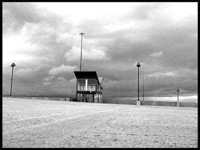 gray sky