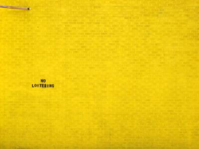 no loitering