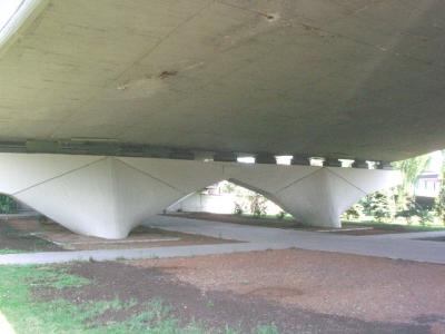 Architectural design: Pier Luigi Nervi