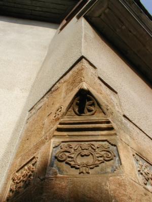 Detail on a vernacular house
