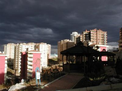 Gathering of the storm at Cigdem, Ankara