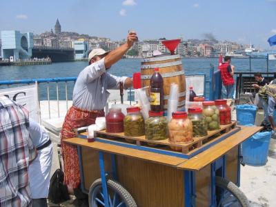 Pickle Seller; Eminonu, istanbul