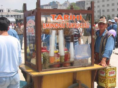 The pickle seller; Eminonu, Istanbul