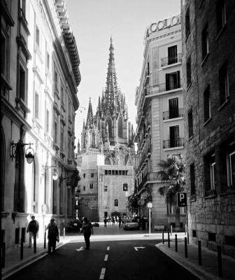 Gaudi Cathedral Barcelona