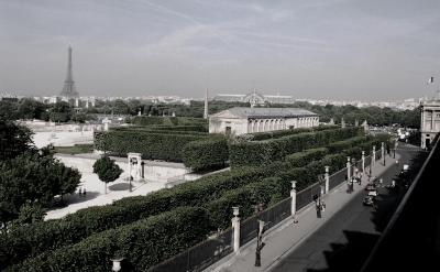 Paris From The Hotel Window