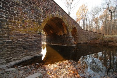 Old Stone Bridge at Bull Run Battlefield