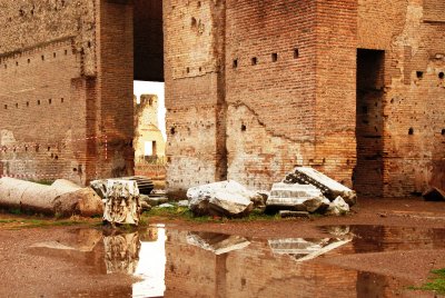 Garden  Circus Maximus Ruins