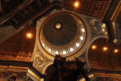 Ceiling Above Vatican Altar