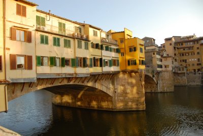 Ponte Vecchio Bridge -- Only Florence Bridge Hitler Didn't Destroy