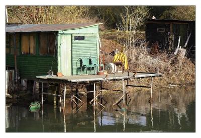 Au bord de l'etang