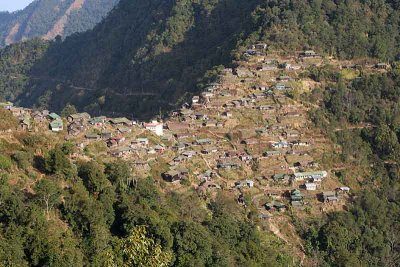 Benreu Village, home of Zeliang Naga.