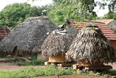 Grainaries in Namana Samudram.