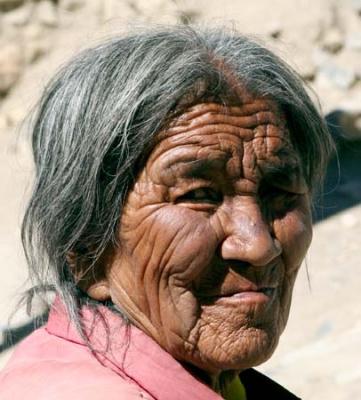 Woman from Lalung Spiti