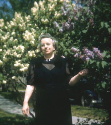 Mother Grupp & Lilac Bushes