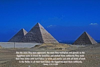 Pyramids at Giza - Exodus 1