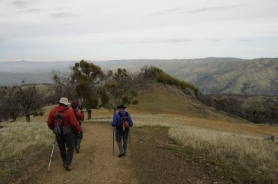 And the long hike back down