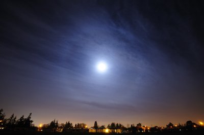 A Moon Halo