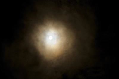 A Colorful Wolf Moon