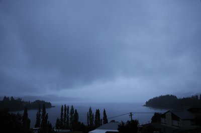 Cloudy morning in Queenstown