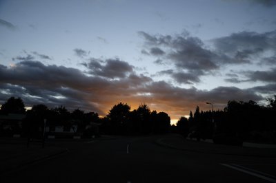 Sunrise in Te Anau