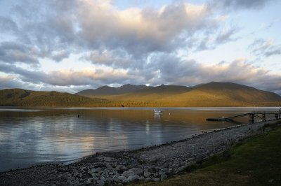 Sunrise at Lake Te Anau