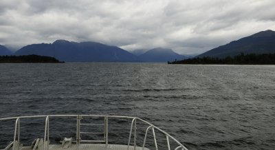 View from the boat ride to Glade Wharf