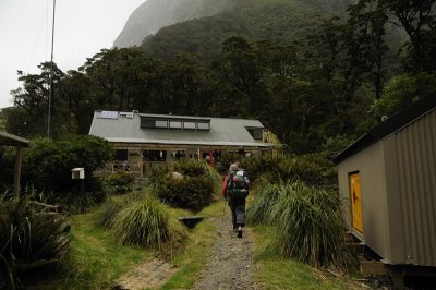 Arrival to the Mintaro Hut