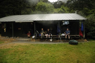Lunch at the Quintin Public Shelter