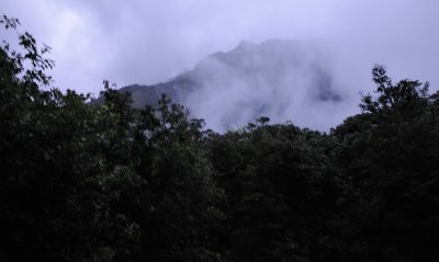 Another cloudy morning at the Dumpling hut