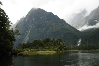 On the ferry from Sandfly Point to Milford Sound