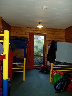 The Mt Cook hostel dorm where we stayed