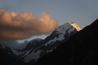First Light on Mount Cook