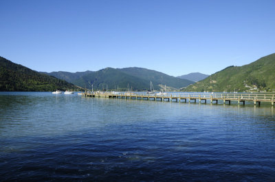 Bay at the Queens Charlotte Trail head