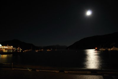 The Moon Light over the Picton Bay
