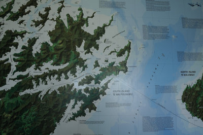 A map of the normal ferry route