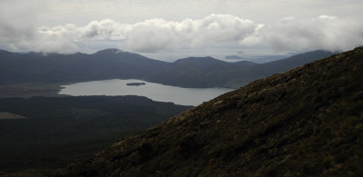 View of Lake Rotoaira and Lake Taupo