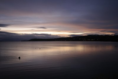 Nice Sunset over Lake Taupo